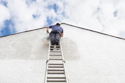 Peinture extérieure au Versoud — façades et ravalement